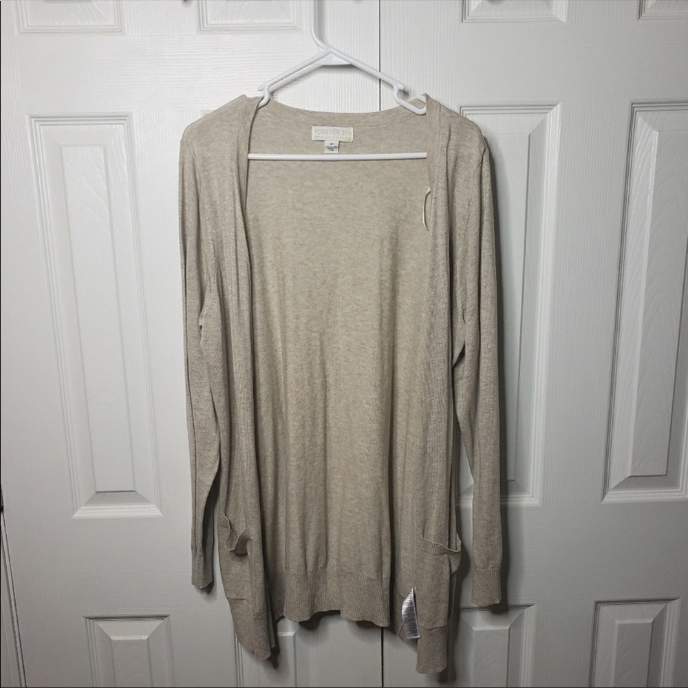 Tan Cardigan